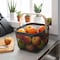 Simplify Storage Tote, 9-7/8 in L x 9-1/2 in W x 9-7/8 in H, Gray, Metal 30150-GREY - alternate 6